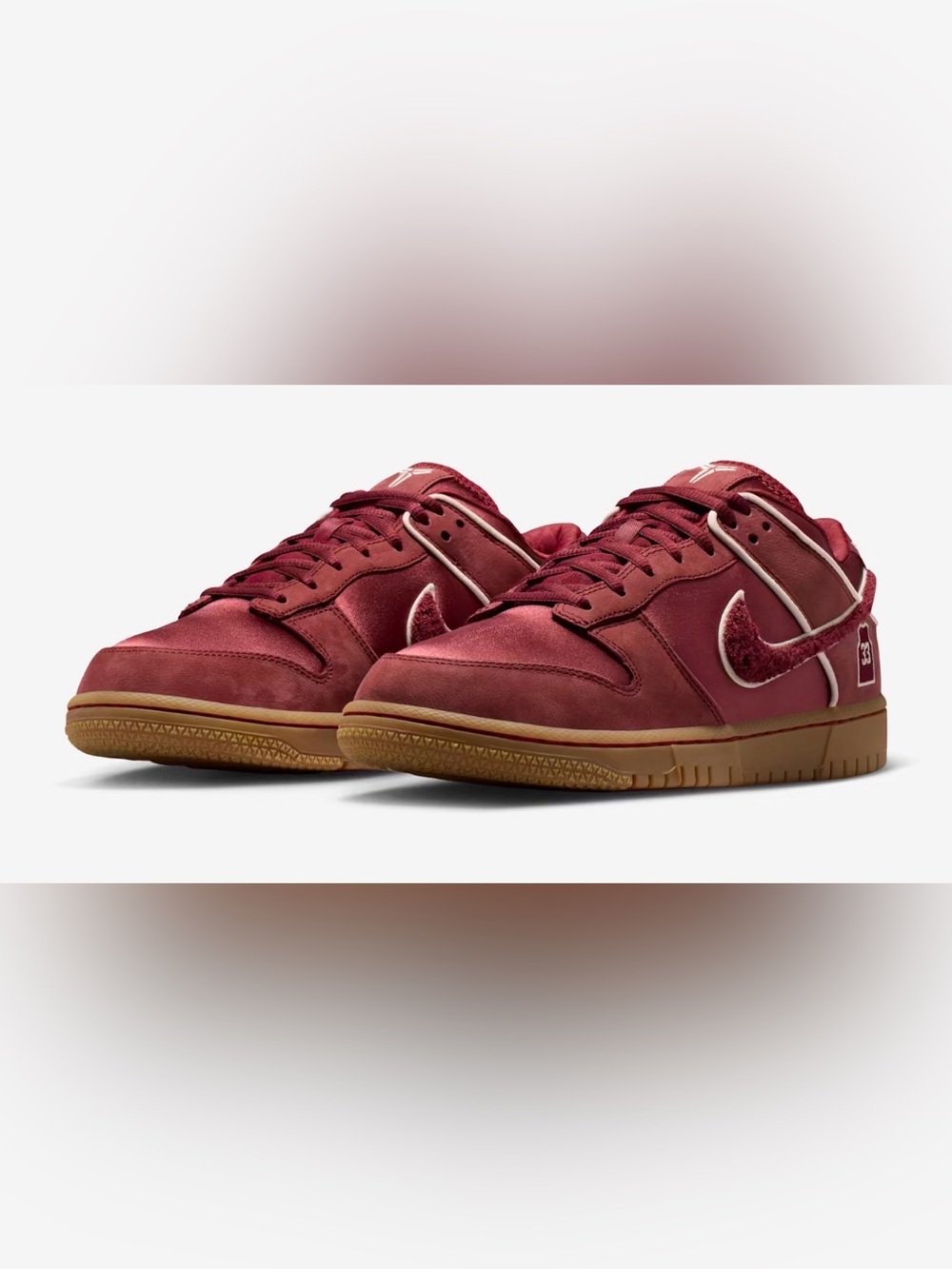 Size 13 - Kobe Bryant x Nike Dunk Protro Low Team Red